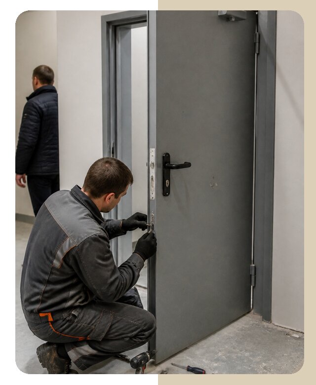 Ремонт противопожарной двери в Чебоксарах по цене 6685 р. | ДвериЛегко-Чбк